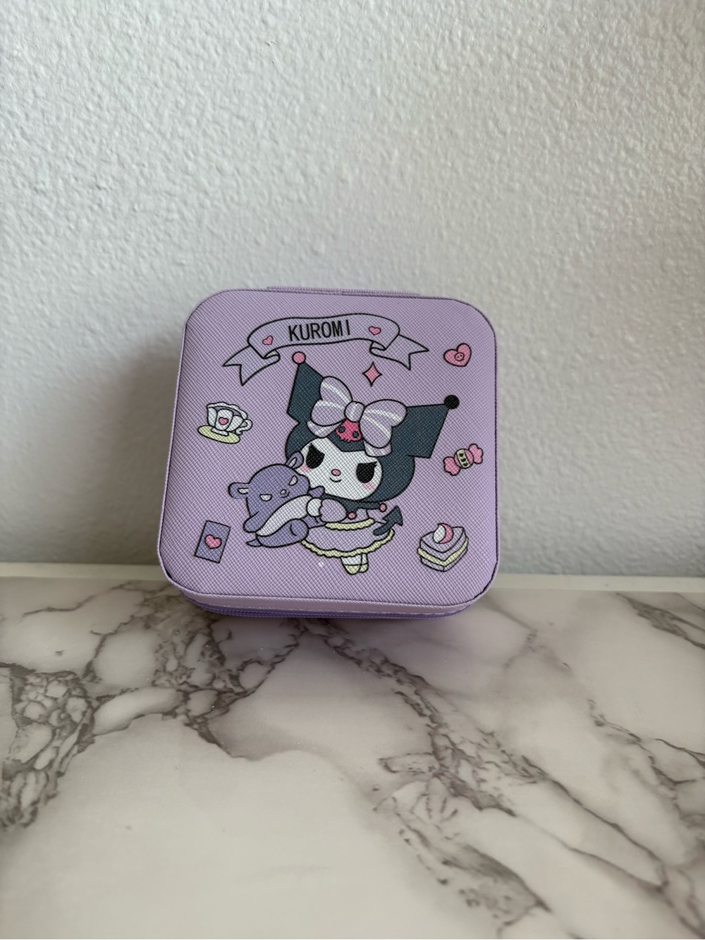 Kuromi Purple Jewelry Case